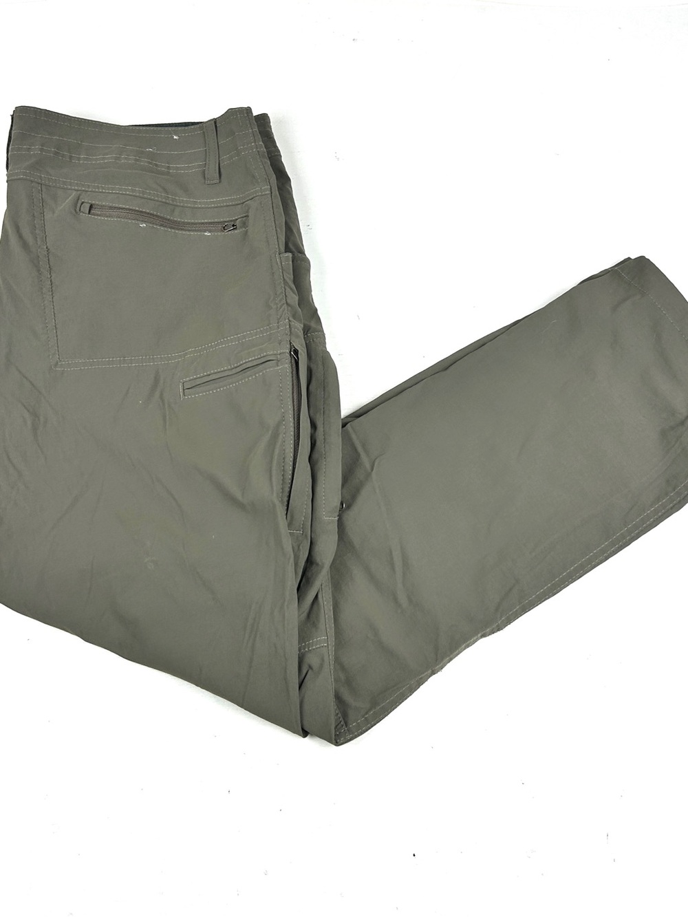 Kuhl Pants Mens 38 X 30 Green Renegade 5603 Nylon Outdoors Hiking Work Camping